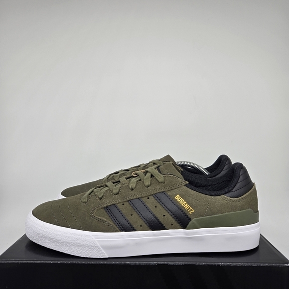 New adidas Busenitz Vulc II Olive Strata Core Black Men\'s Shoes Size 9.5 main image 6